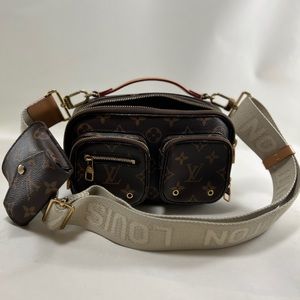 Louis Vuitton Utility Crossbody Canvas Monogram